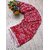 Red Colour Geomatric Print  Saree With Blouse Piece
