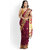Maroon Colour Paithani Design Silk Saree With Blouse Piece