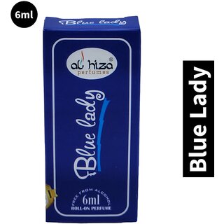                       Al Hiza Blue Lady Roll On Perfume 6ml                                              