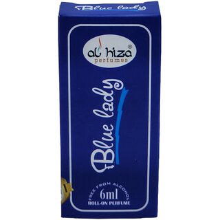                       Al Hiza Roll On Perfume Blue Lady 6ml                                              