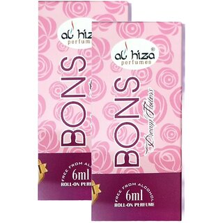 Al Hiza Bons Roll On Perfume 6ml Pack of 2 Al Hiza Bons Roll On Perfume 6ml Pack of 2