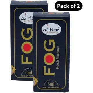 Al Hiza Fog Perfume (6ml)(Pack of 2) Al Hiza Fog Perfume (6ml)(Pack of 2)