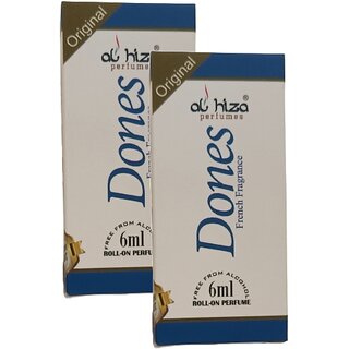 Al Hiza Dones Roll On Perfume 6ml Pack of 2 Al Hiza Dones Roll On Perfume 6ml Pack of 2