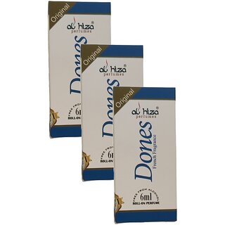 Al Hiza Dones Roll On Perfume 6ml Pack of 3 Al Hiza Dones Roll On Perfume 6ml Pack of 3