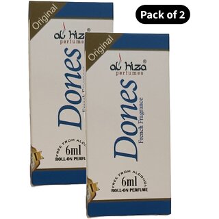                       Al Hiza Dones Perfume (6ml)(Pack of 2)                                              