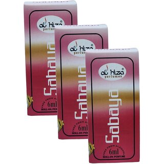                       Al Hiza Sabaya Roll On Perfume 6ml Pack of 3                                              