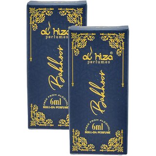 Al Hiza Bakhoor Roll On Perfume 6ml Pack of 2 Al Hiza Bakhoor Roll On Perfume 6ml Pack of 2