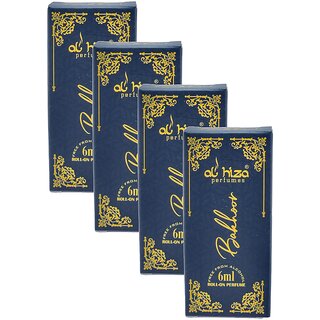 Al Hiza Bakhoor Roll On Perfume 6ml Pack of 4 Al Hiza Bakhoor Roll On Perfume 6ml Pack of 4