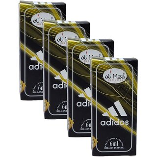 Al Hiza Adidos Roll On Perfume 6ml Pack of 4 Al Hiza Adidos Roll On Perfume 6ml Pack of 4
