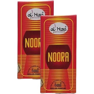 Al Hiza Noora Roll On Perfume 6ml Pack of 2 Al Hiza Noora Roll On Perfume 6ml Pack of 2
