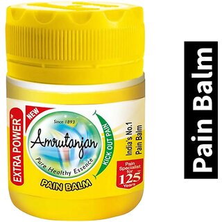 Amrutanjan Extra Power Pain Balm 8ml Amrutanjan Extra Power Pain Balm 8ml