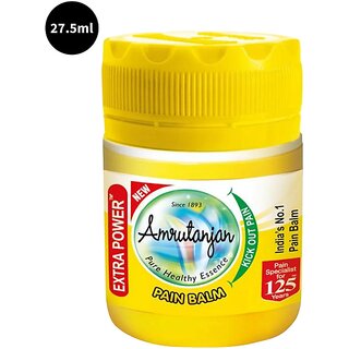 Amrutanjan Pain Balm 27.5ml Extra Power Amrutanjan Pain Balm 27.5ml Extra Power