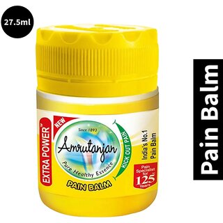 Amrutanjan Kick Out Pain Balm Extra Power 27.5ml Amrutanjan Kick Out Pain Balm Extra Power 27.5ml