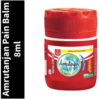 Amrutanjan Maha Strong Pain Balm 8ml Amrutanjan Maha Strong Pain Balm 8ml