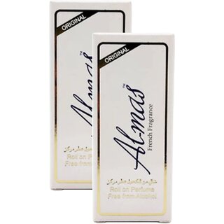 Al Mas French Roll On Perfume 8ml Pack of 2 Al Mas French Roll On Perfume 8ml Pack of 2