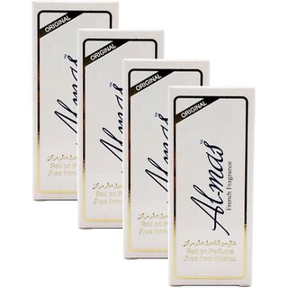                       Al Mas French Roll On Perfume 8ml Pack of 4                                              