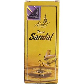 Al Mas Pure Sandal Roll On Perfume 8ml Al Mas Pure Sandal Roll On Perfume 8ml