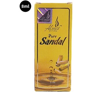                       Al Mas Roll On Perfume Pure Sandal 8ml                                              