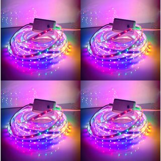 Copper Series String Led Light Or Indoor & Outdoor Home & Diwali Decoration 40 Leds 10 M Multicolor Steady, Flickering String Rice Lights (Pack Of 4) Copper Series String Led Light Or Indoor & Outdoor Home & Diwali Decoration 40 Leds 10 M Multicolor Steady, Flickering String Rice Lights (Pack Of 4)