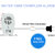 MYZK Water Tank OverFlow Bell, 220AC Powered With 5Mtr Connecting Wire, Loud human voice sound in 2 language , White