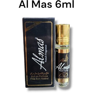                       Almas Black Perfume Unisex 8ml                                              