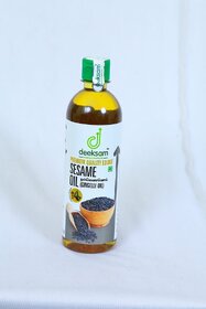 WOOD PRESSED SESAME OIL 500MLGINGELLY OILUNREFIND OILCHEKKU OILMARACHEKKUTIL OIL