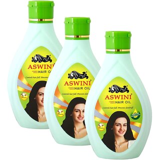Aswini Hair Fall & Dandruff Hair Oil - 45ml (Pack Of 3) Aswini Hair Fall & Dandruff Hair Oil - 45ml (Pack Of 3)