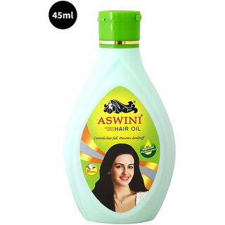                       Aswini Controls Hair Fall & Prevents Dandruff Hair Oil - 45ml                                              