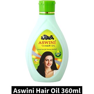 Aswini Controls Hair Fall Hair Oil - 360ml Aswini Controls Hair Fall Hair Oil - 360ml