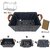 Fabric Storage Bins, 25L Foldable Storage Cubes with Steel Frame Support, Foldable Wardrobe Storage Box Pocket, Dark Gray