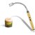 USB Rechargeable Electric Gas Lighter for Kitchen, Lighter for Candles, Electric Arc Lighter with Led Battery Indicator, 360 Flexible Neck Flameless Grill Lighters for Camping Bbq (Gold)