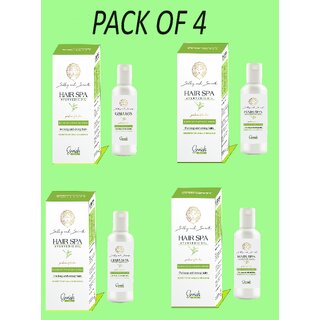 ENRRICH ONE HAIR SPA AYURVEDIC OIL (PACK OF 4) ENRRICH ONE HAIR SPA AYURVEDIC OIL (PACK OF 4)