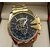 DC Analog Watch Golden Color