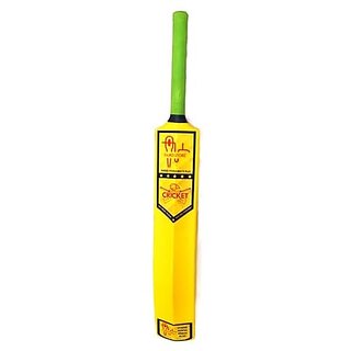 FAIRO.STORE Heavy Duty Plastic Cricket Bat Full Size (34 X 4.5inches) Premium Bat for All Age Groups xe2x80x93 Kids/Boys/Girls/Adults (Yellow)