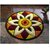 HOWNICE Rangoli Door Mats for Home Floor mats for Home Welcome Home Decoration Rangoli mats for Decoration Welcome mat (24X24 INCH)