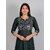 Radhika Fashion Green Viscose Solid Stitched Dress For Woman
