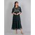 Radhika Fashion Green Viscose Solid Stitched Dress For Woman