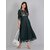 Radhika Fashion Green Viscose Solid Stitched Dress For Woman