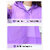 Aseenaa Men, Women EVA Transparent Rain Coat Hooded Outdoor Water Resistant Portable Poncho Raincoat Suit, Purple