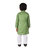 Kid Kupboard Cotton Baby Boys Kurta and Pyjama Set, Green and White, Full-Sleeves, 3-4 Years KIDS6436