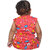 Kid Kupboard Cotton Baby Boys T-Shirt and Short Set, Pink, Sleeveless, 9-12 Months KIDS6437