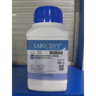 AMMONIUM FERRIC CITRATE EXTRA PURE 500-GM AMMONIUM FERRIC CITRATE EXTRA PURE 500-GM
