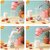 Portable and USB rechargeable 2 in 1 Juicer with Handle & Straw for Juice, Smoothie Sipper (420 ML) 6 Stainless Steel Blades Compact Juicer Mixer (Blush Petal)