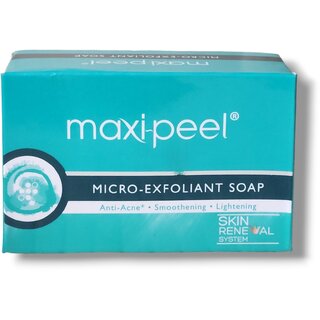                       Maxipeel Micro exfoliant soap with anti acne smoothening and lightening 125g                                              