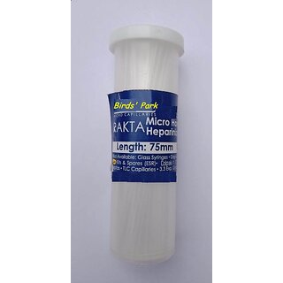 CAPILLARIES MICRO (for Avian Blood sampling)-Haematocrit, Non Heparinised-100pcs Birds' Park CAPILLARIES MICRO (for Avian Blood sampling)-Haematocrit, Non Heparinised-100pcs Birds' Park