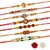 Antiqworld Blue Evil Eye Rakhi Bracelet for Brother/Bhaiya/Bhai/Bhabhi-Pack of 8