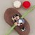 LUCKY JEWELLERY Trendy Plastic Cute Teddy Rakhi for Kids/Brother/Bhaiya/Bhai/Bhabhi - Pack of 1