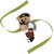 LUCKY JEWELLERY Trendy Plastic Cute Teddy Rakhi for Kids/Brother/Bhaiya/Bhai/Bhabhi - Pack of 1