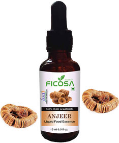 Saanvi Perfumers Anjeer Food Flavour Essence 15ml For Used in Food, Cakes, Whip cream, Fondant, Sweets Ice-Creams Chocol