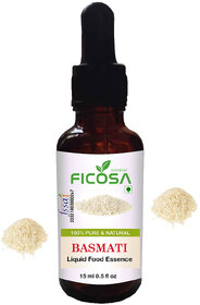 Saanvi perfumers Basmati Food Flavour Essence 15ML For Biryani and Rice Dishes Biriyani Masala Oils Food Essence  (15 ml